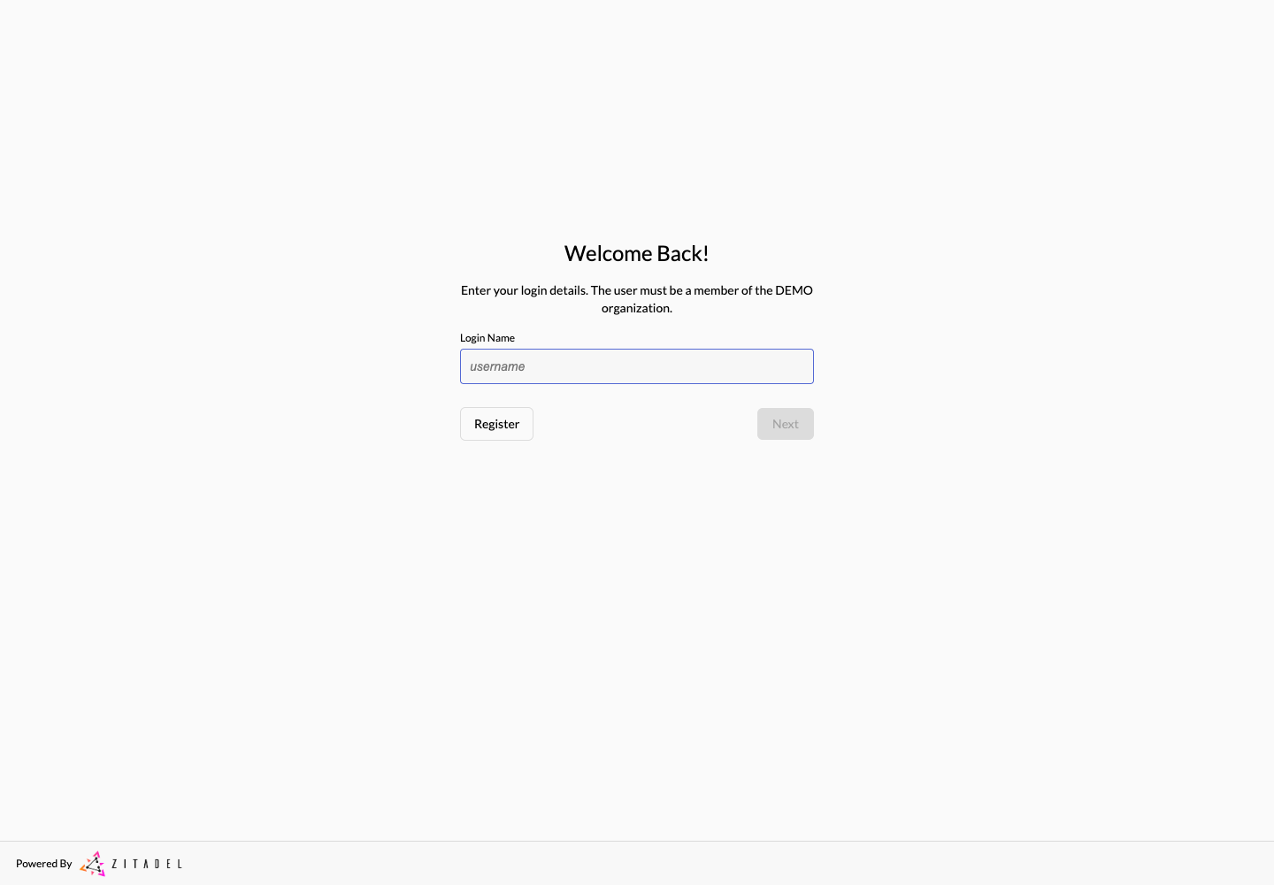 Zaporion account sign-in